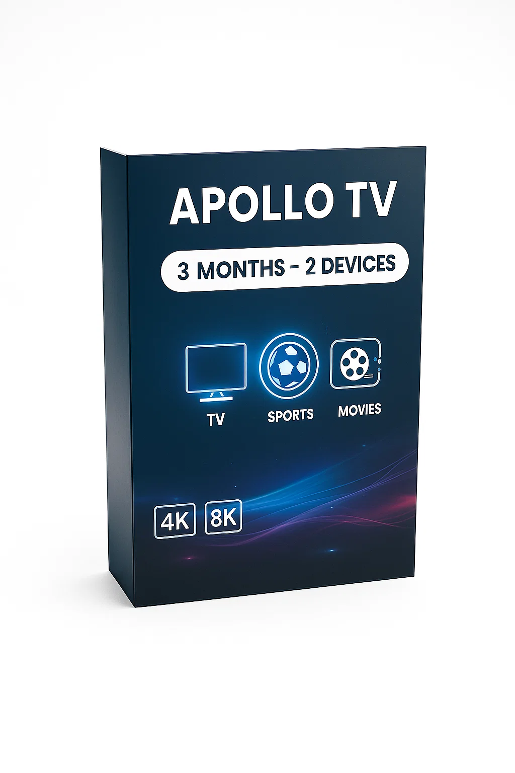 Apollo TV 3 Months Subscription 2 Devices